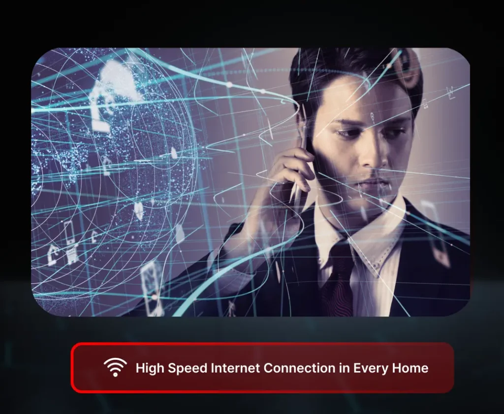 Enjoy High Speed Internet